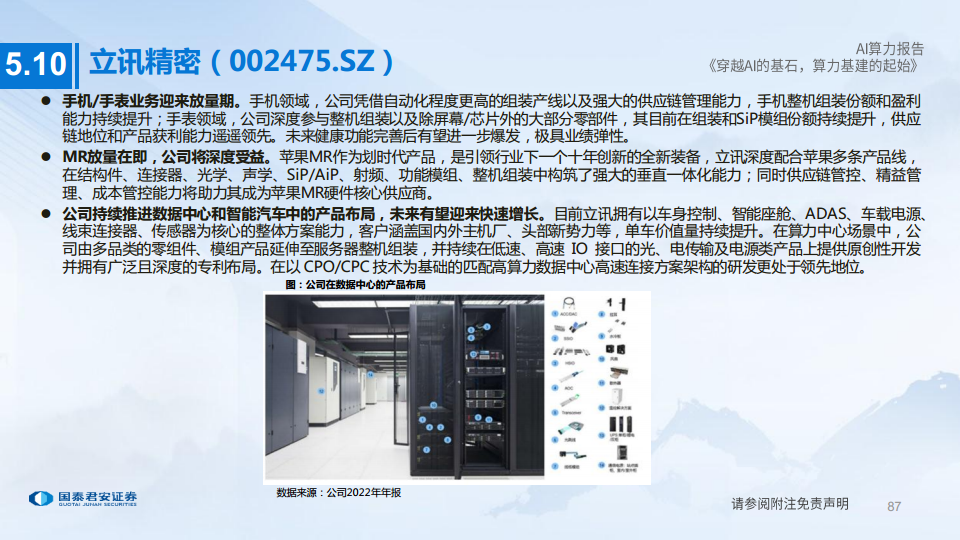 AI算力深度报告:穿越AI的基石,算力基建的起始图片