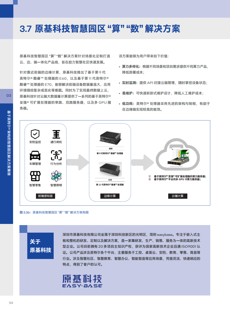 英特尔中国智慧园区创新实践:“芯”引智慧园区腾飞图片