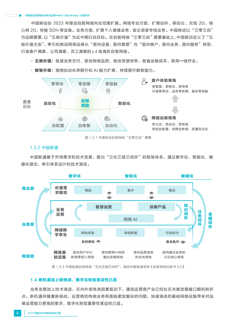 中国通信运营商业务研发运营一体化实践报告图片
