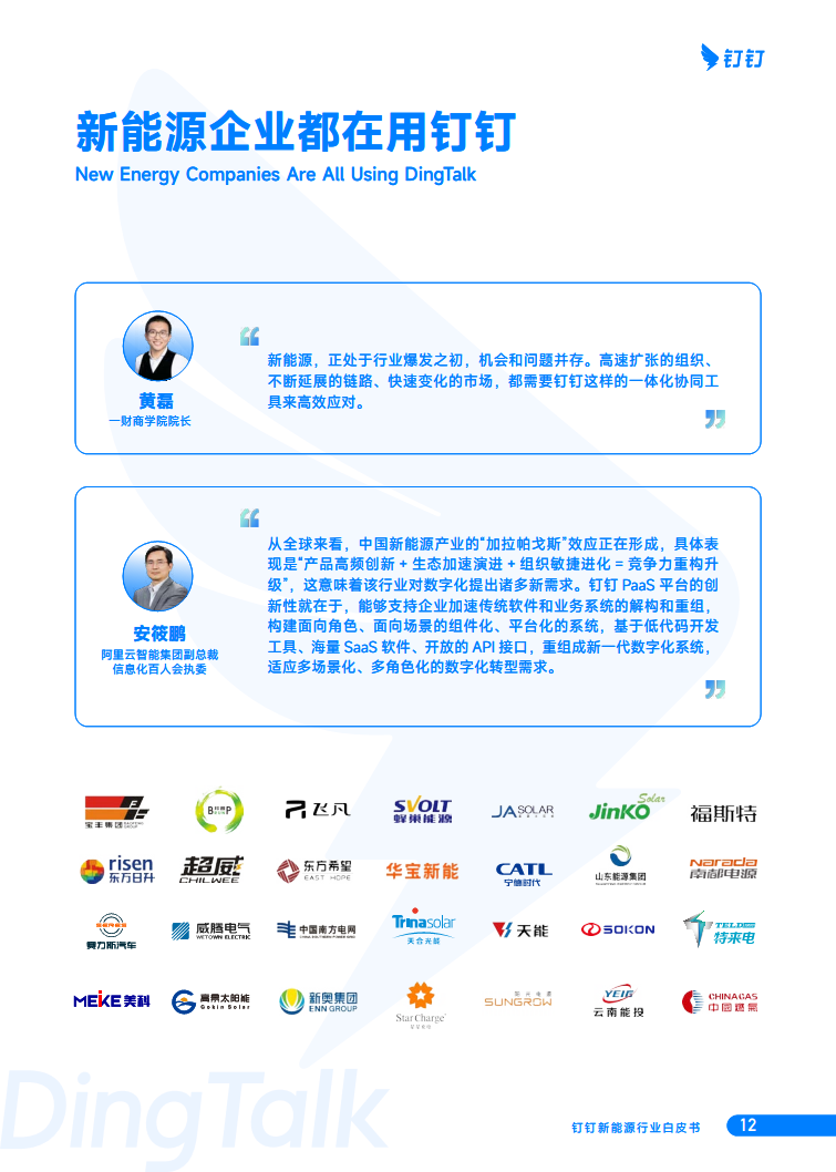 新能源行业数字化白皮书图片