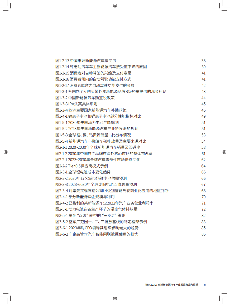 驶向2030:全球新能源汽车产业发展格局与展望报告图片