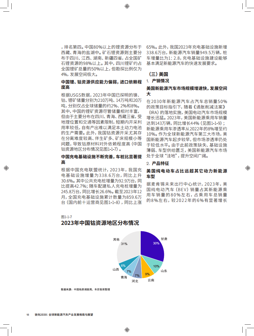 驶向2030:全球新能源汽车产业发展格局与展望报告图片