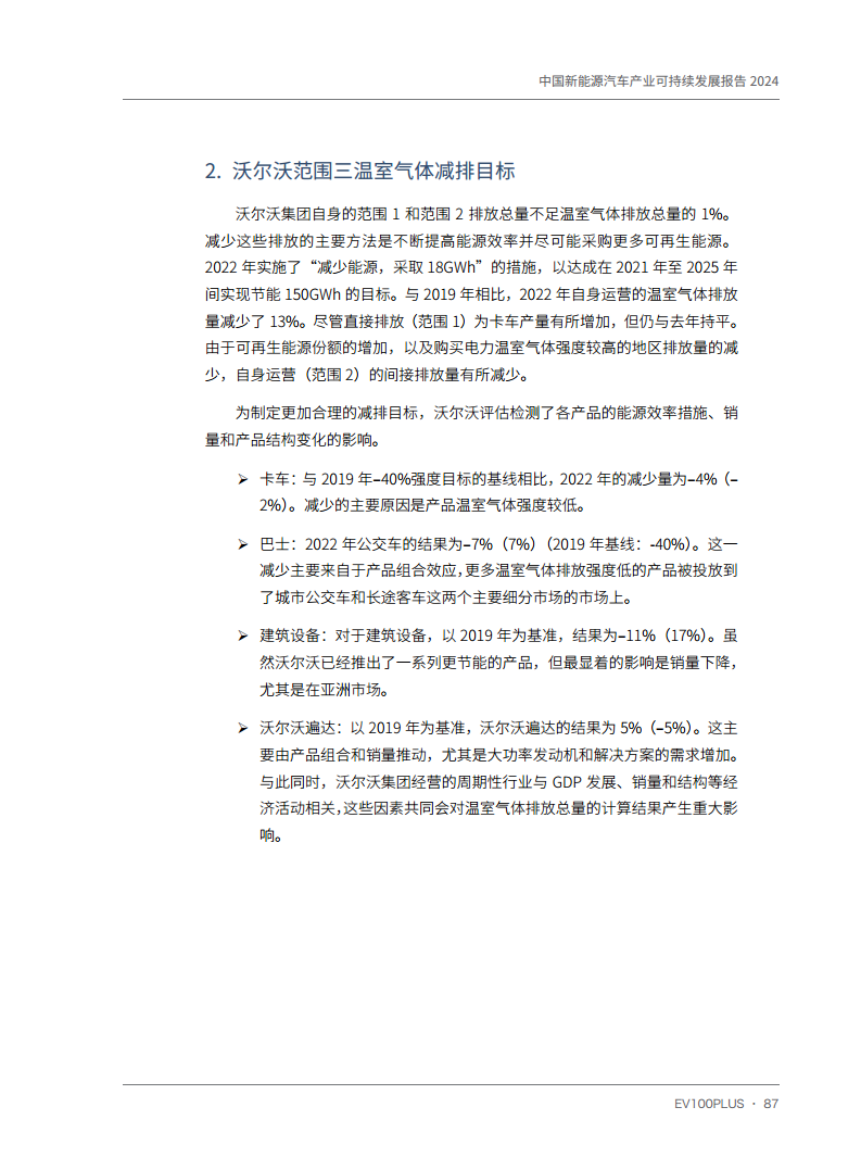 中国新能源汽车产业可持续发展报告2024图片