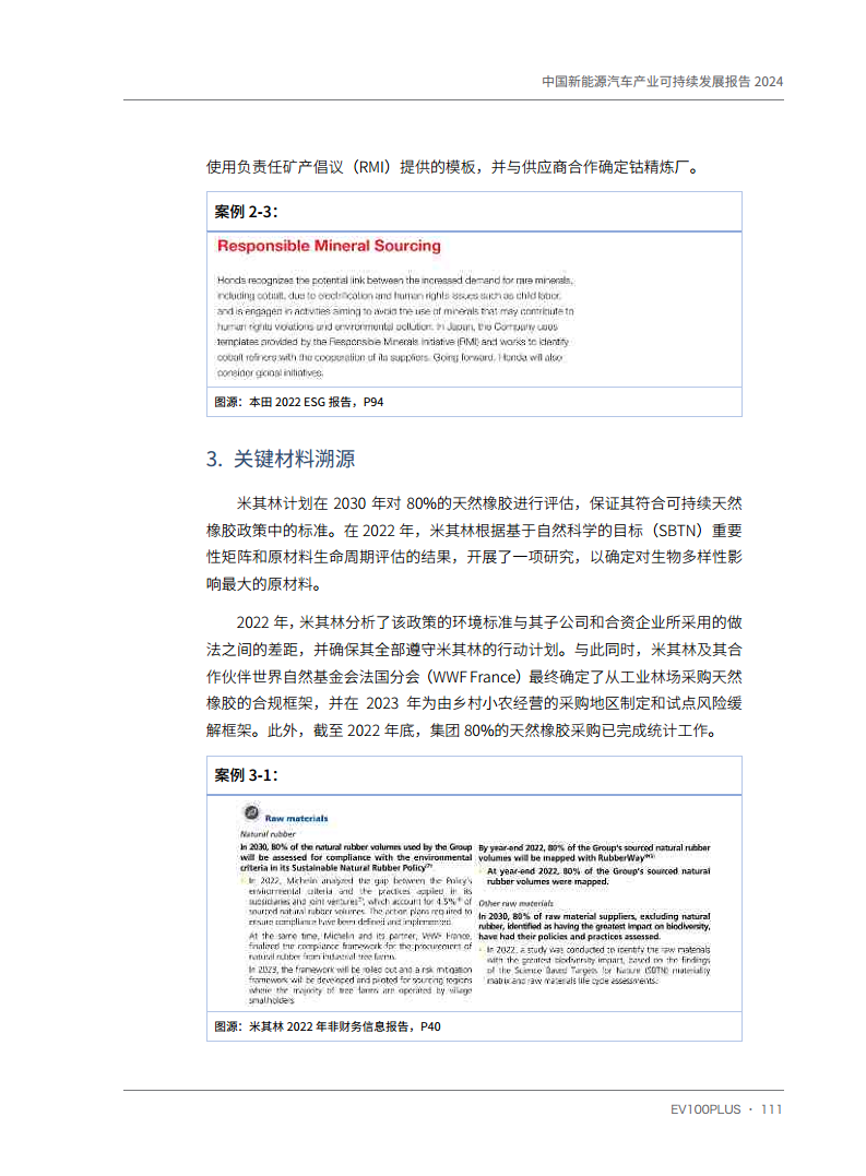 中国新能源汽车产业可持续发展报告2024图片