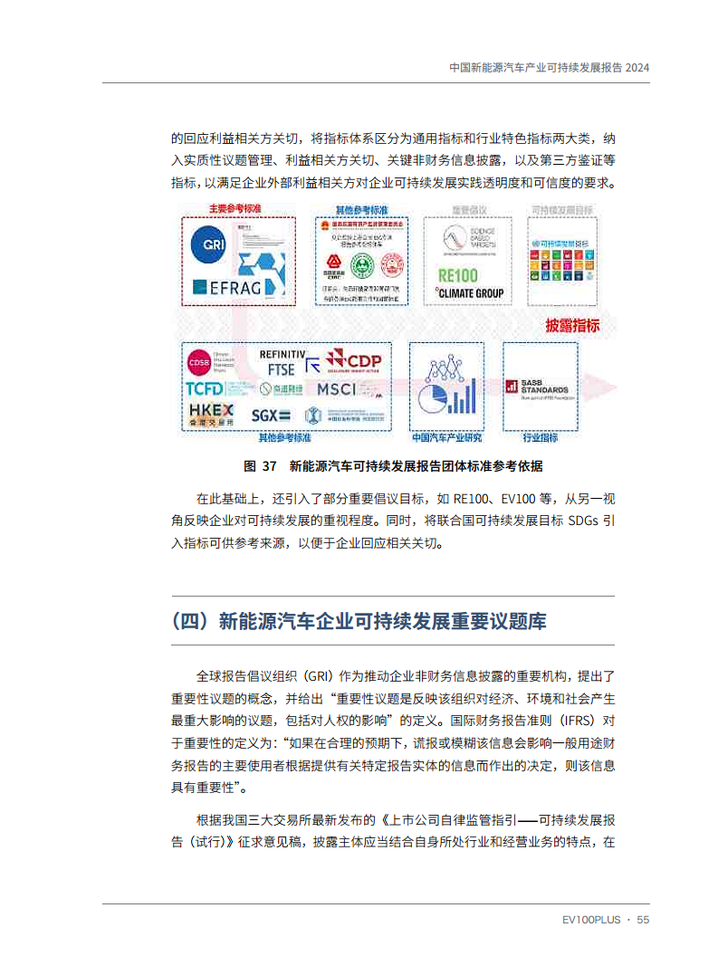 中国新能源汽车产业可持续发展报告2024图片