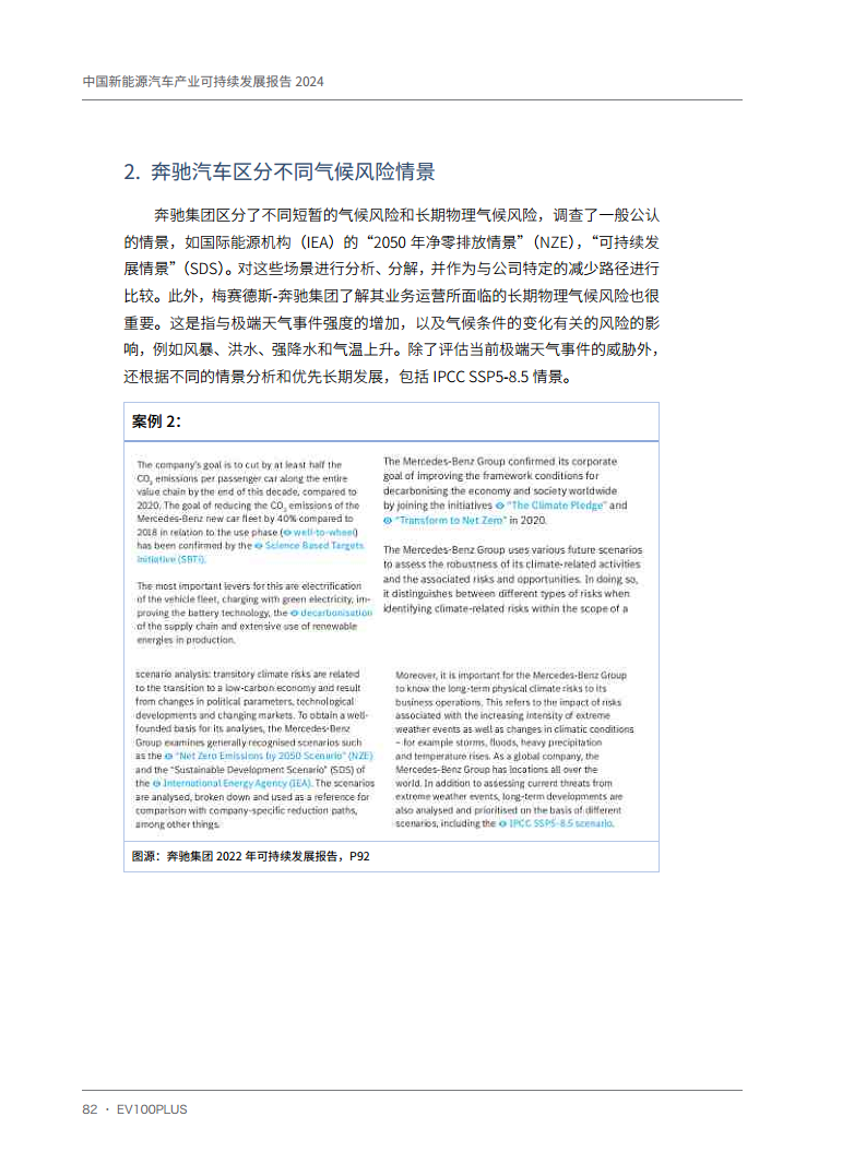 中国新能源汽车产业可持续发展报告2024图片