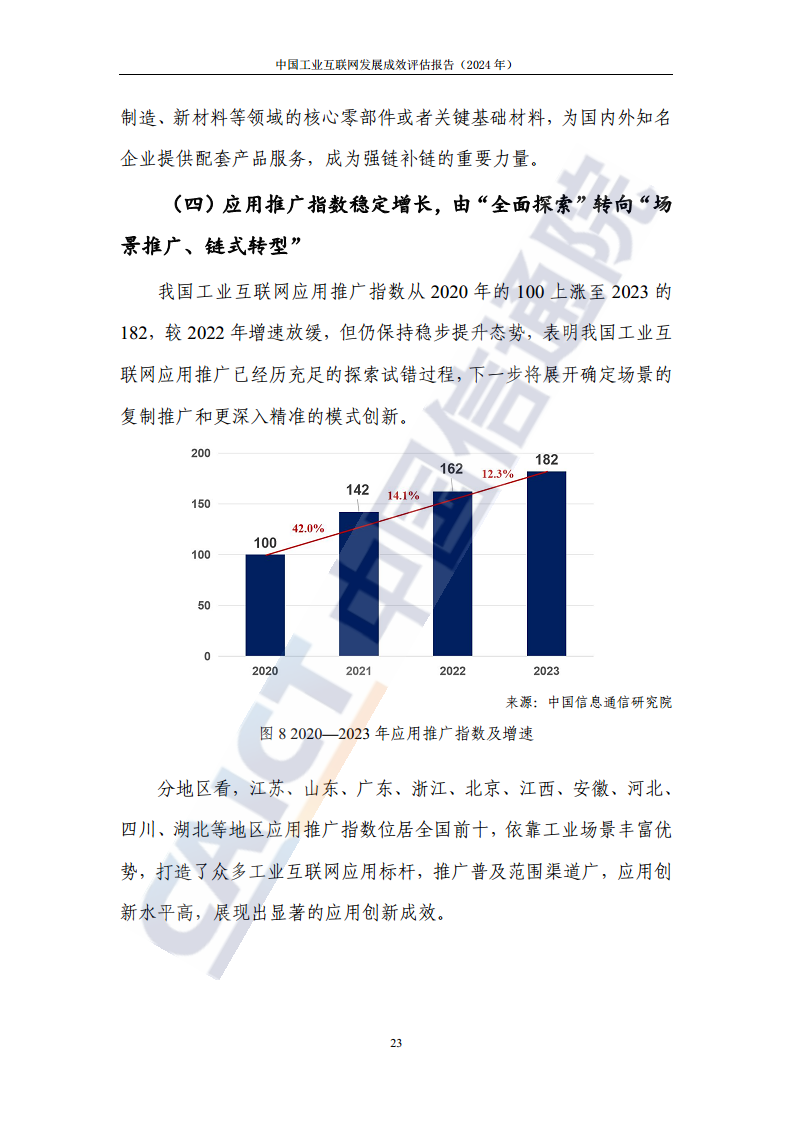 中国工业互联网发展成效评估报告(2024年)图片