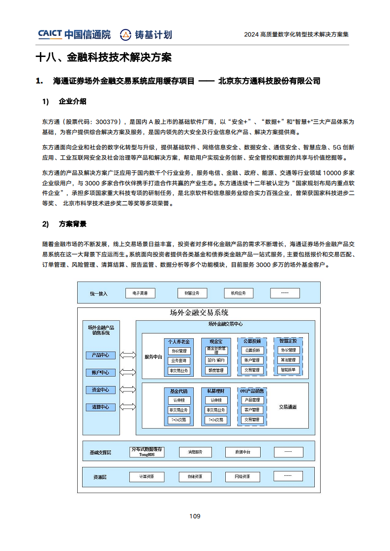 高質(zhì)量數(shù)字化轉(zhuǎn)型技術(shù)解決方案集（2024上半年度）圖片