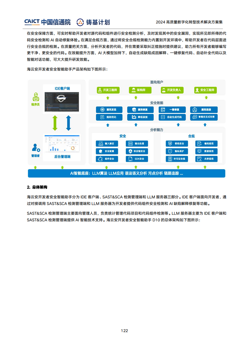 高質(zhì)量數(shù)字化轉(zhuǎn)型技術(shù)解決方案集（2024上半年度）圖片