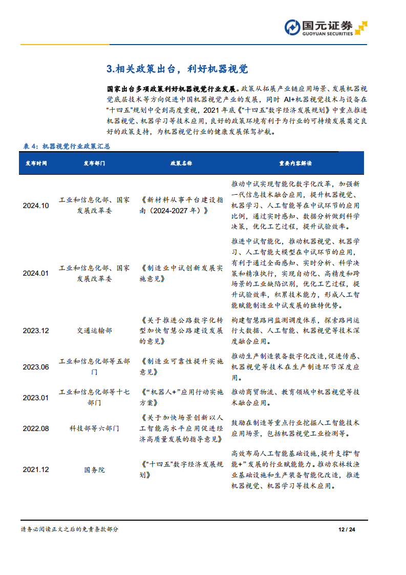 機(jī)器視覺(jué)行業(yè)深度報(bào)告：機(jī)器視覺(jué)，智能制造之眼圖片