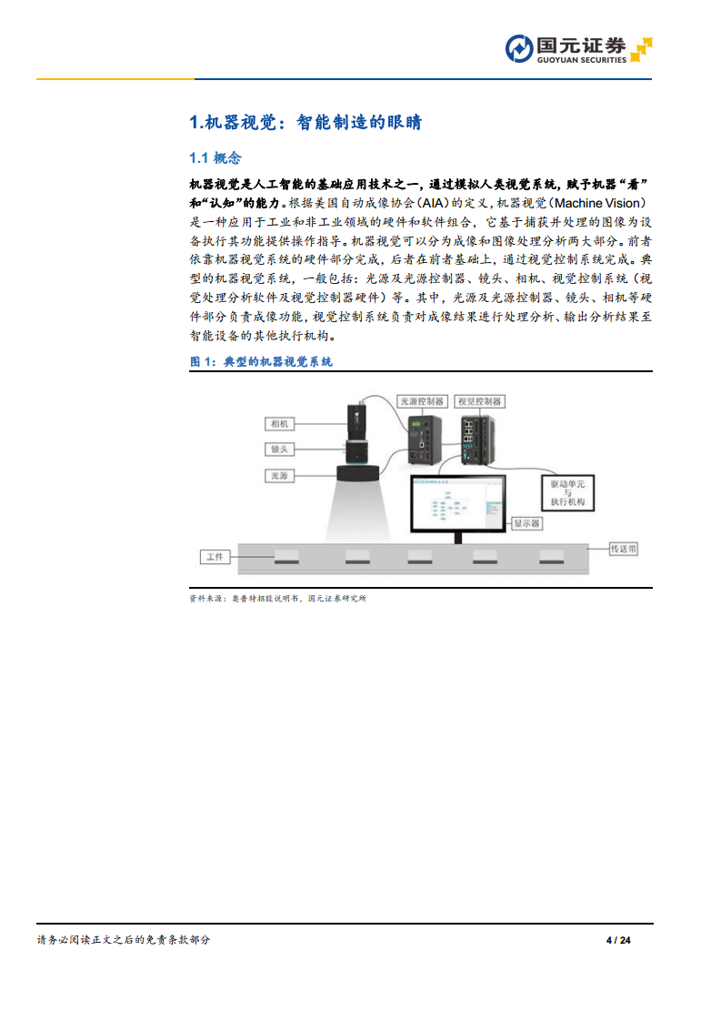 機(jī)器視覺(jué)行業(yè)深度報(bào)告：機(jī)器視覺(jué)，智能制造之眼圖片