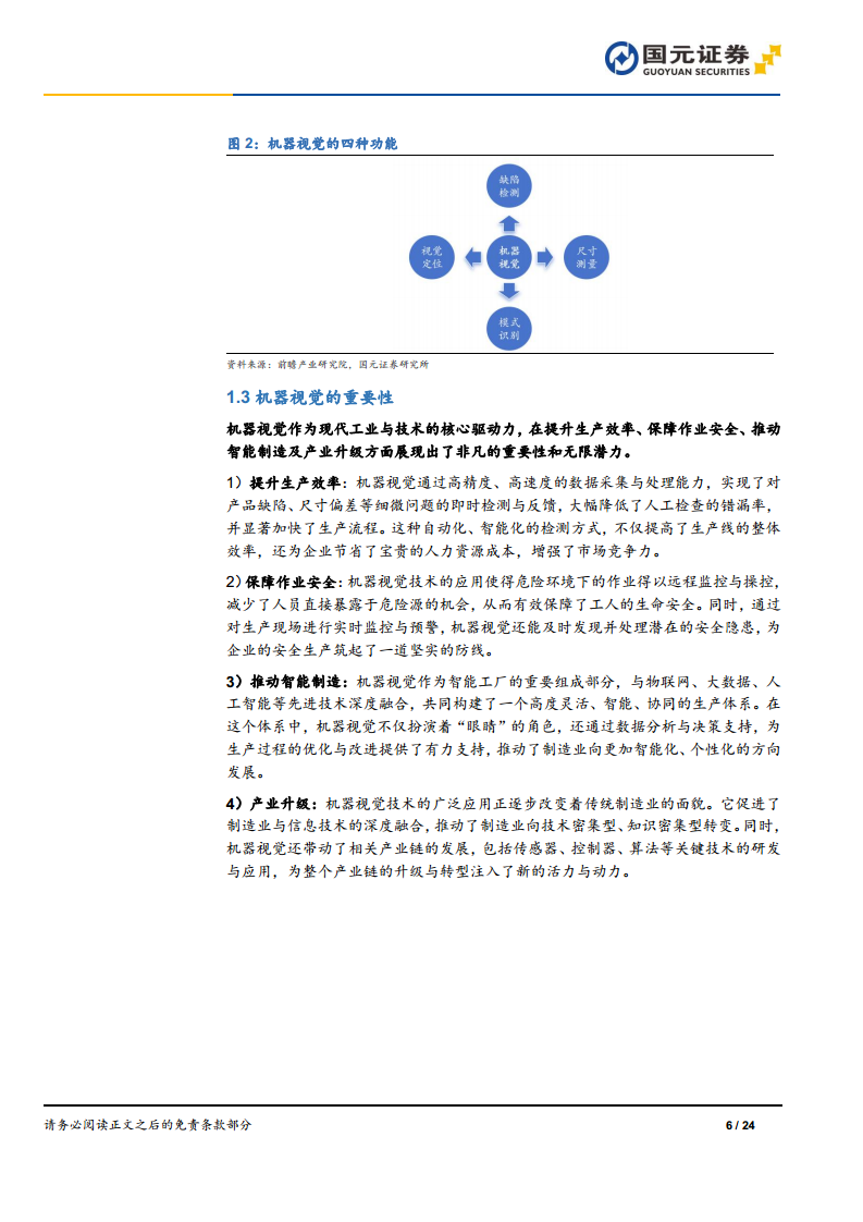 機(jī)器視覺(jué)行業(yè)深度報(bào)告：機(jī)器視覺(jué)，智能制造之眼圖片