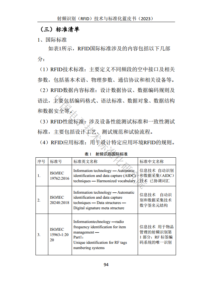 射頻識別（RFID）技術(shù)與標(biāo)準(zhǔn)化藍(lán)皮書（2023）圖片