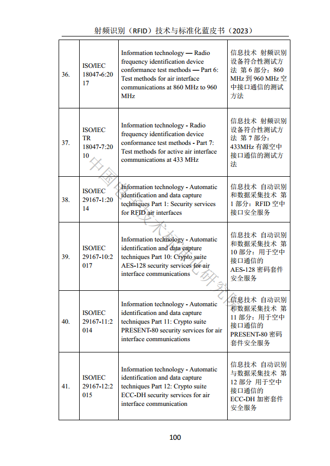 射頻識別（RFID）技術(shù)與標(biāo)準(zhǔn)化藍(lán)皮書（2023）圖片