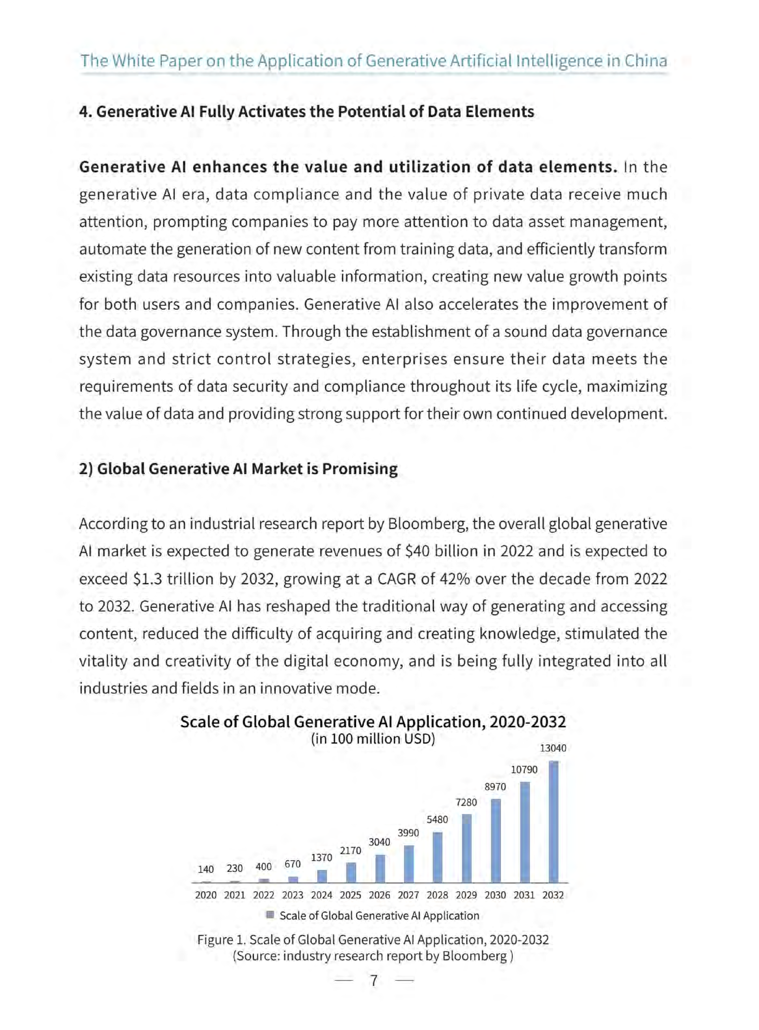 中國生成式人工智能應(yīng)用與實踐展望2024（中英文）  圖片