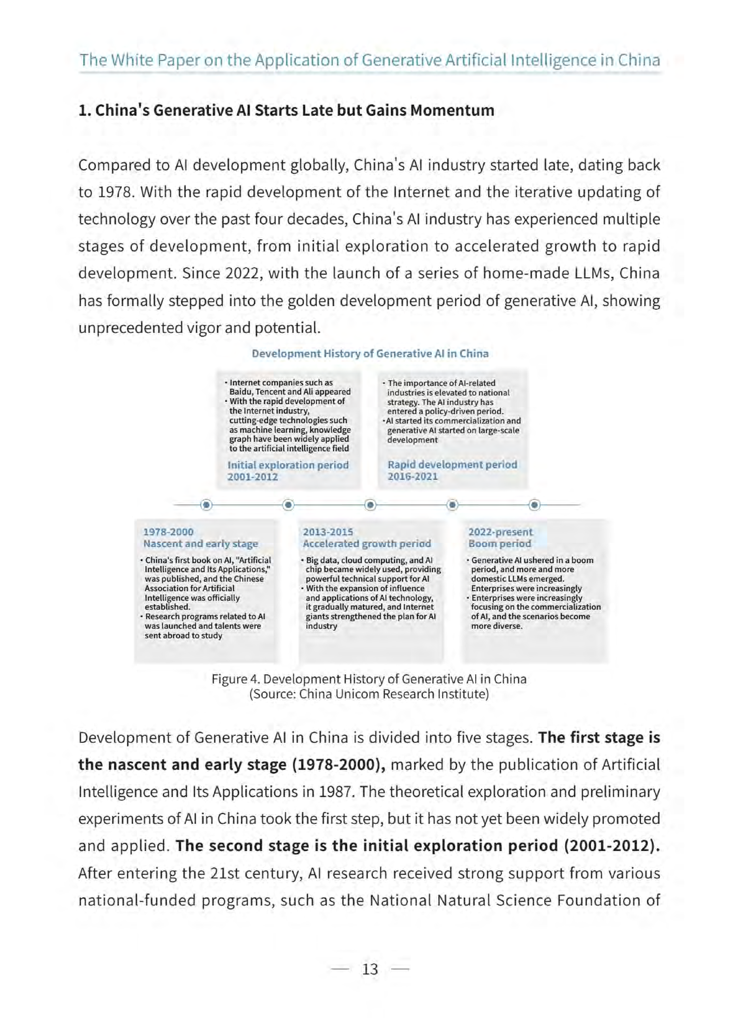 中國生成式人工智能應(yīng)用與實踐展望2024（中英文）  圖片