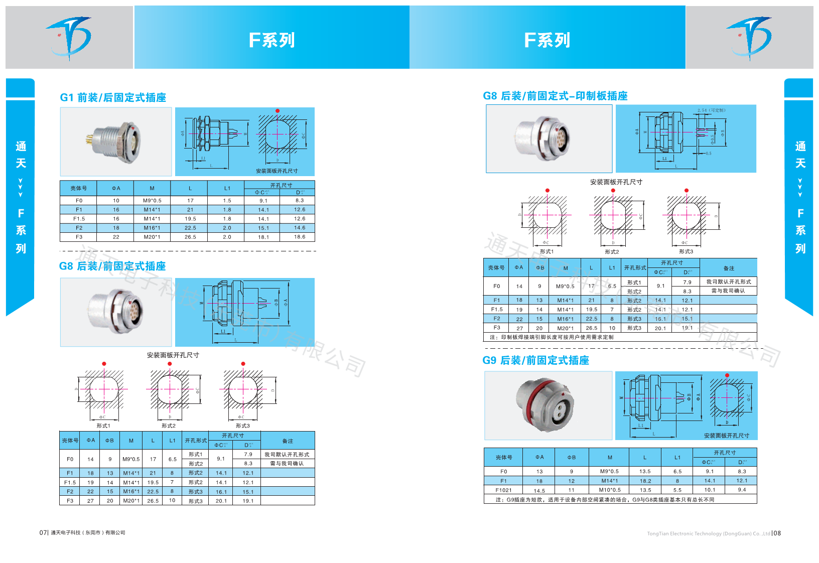 F103T03J10-240 插拔自鎖航空插頭圖片