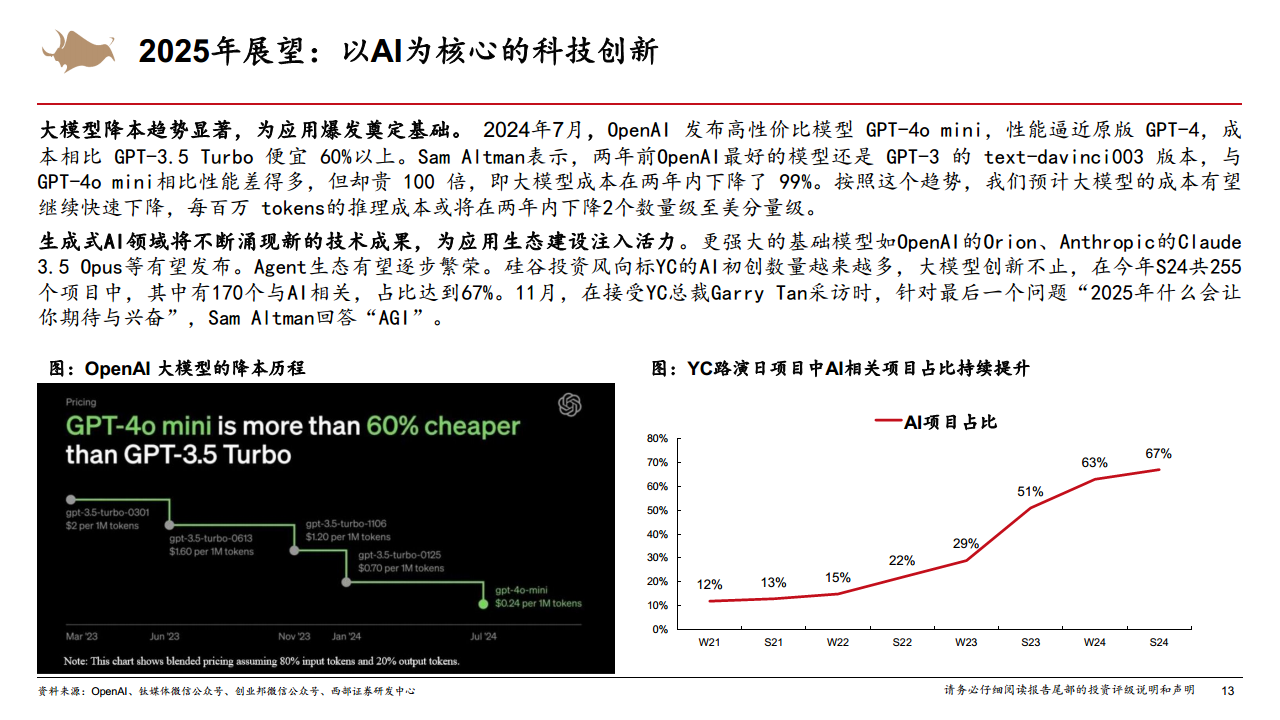 2025年計算機行業(yè)年度策略從Infra到AgentAI創(chuàng)新的無盡前沿圖片