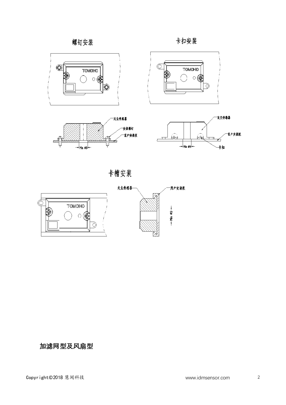 红外粉尘传感器图片