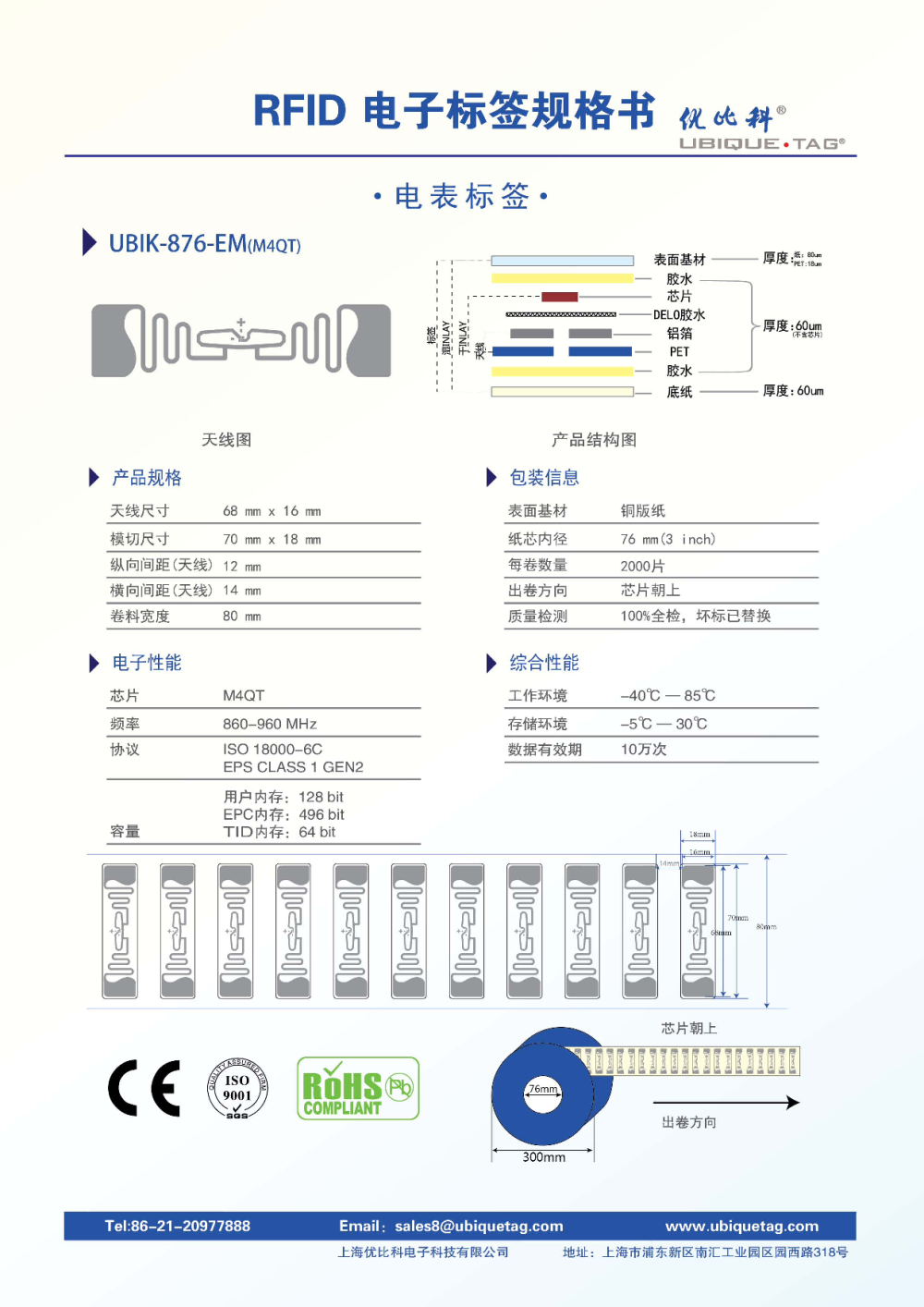 RFID电子标签-电表标签图片