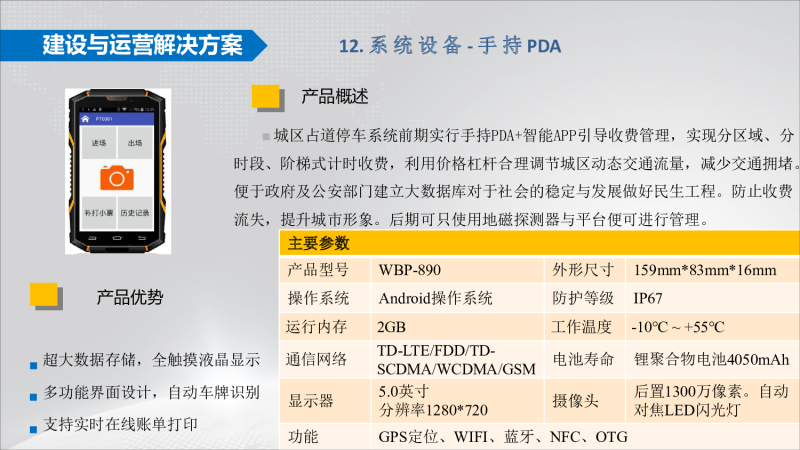 太阳能地磁+智慧停车项目建设与运营方案图片