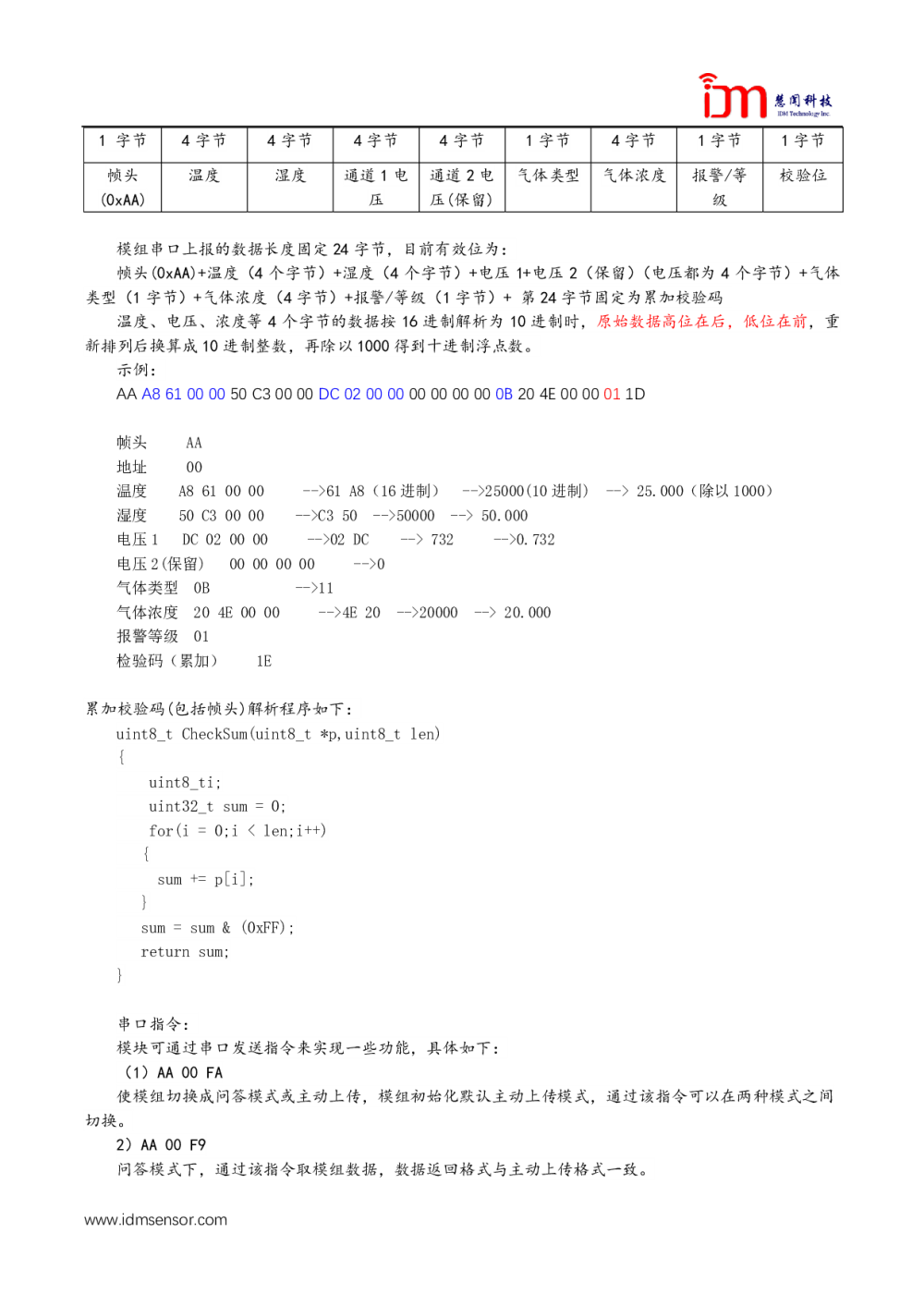 丙酮气体传感器模组图片