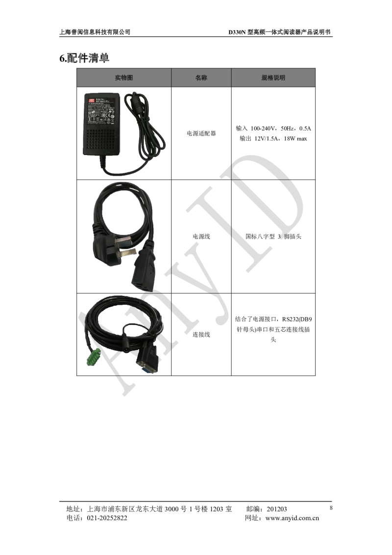 D330N型高频一体式阅读器 图片