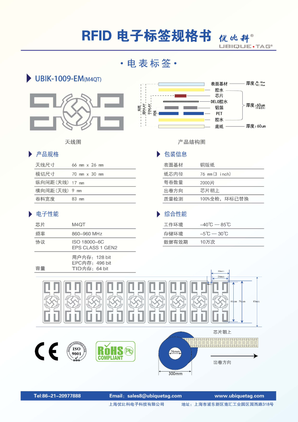 RFID电子标签-电表标签图片