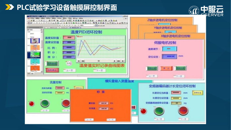 中服物联网平台与实验箱图片