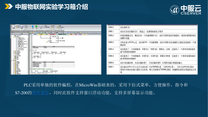 中服物联网平台与实验箱图片