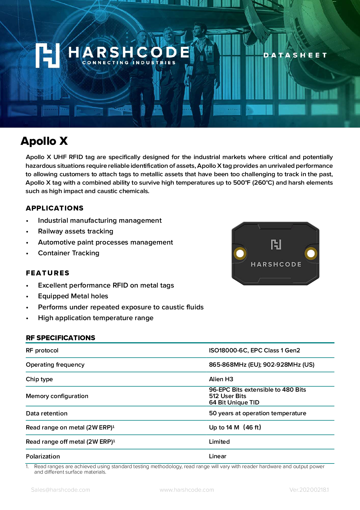 RFID 耐高温电子标签图片