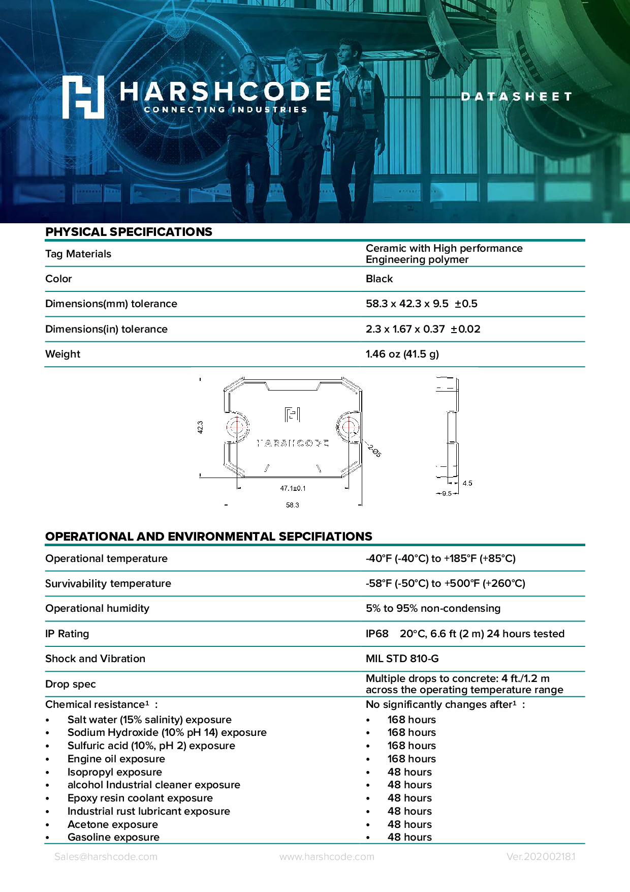 RFID 耐高温电子标签图片
