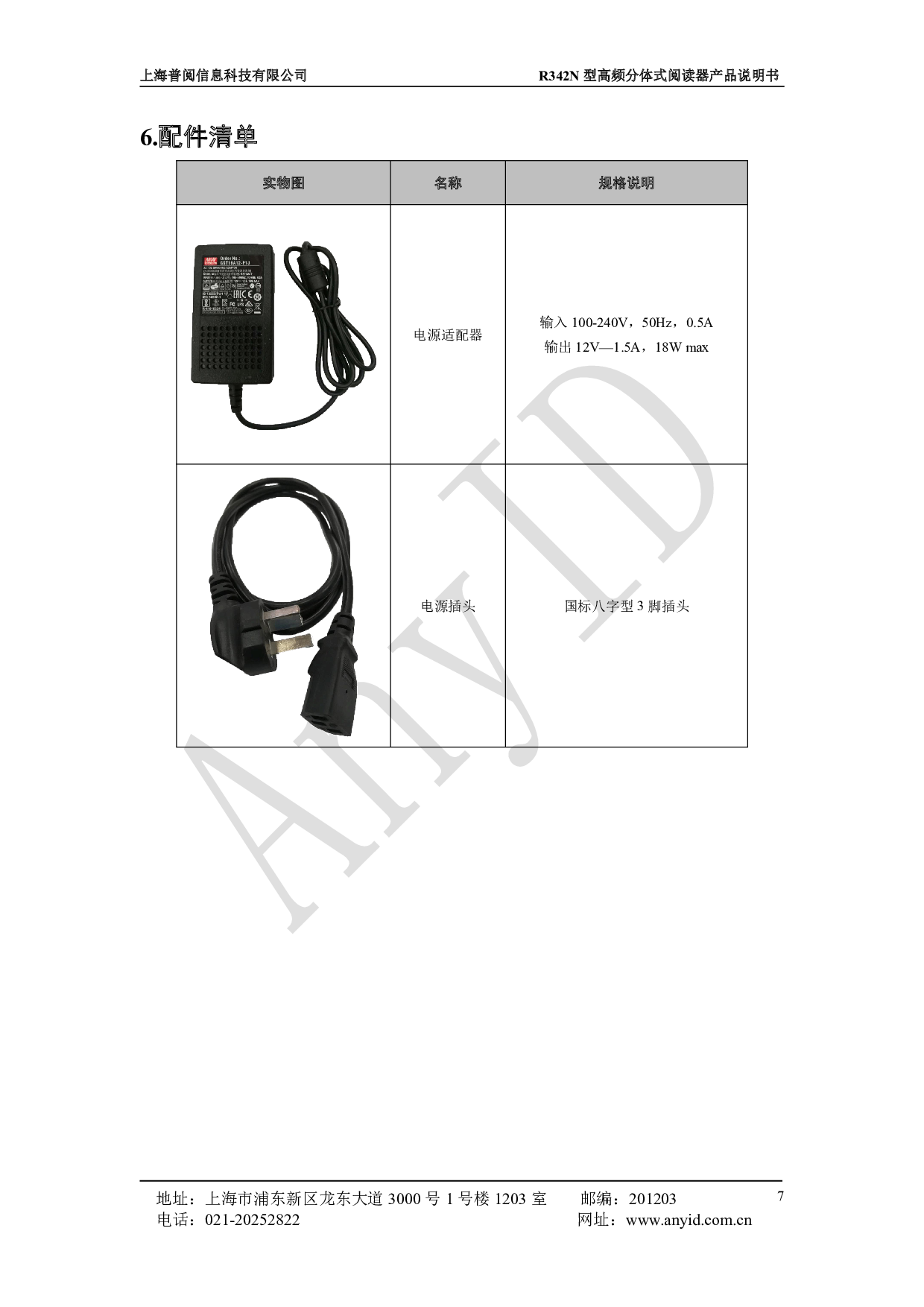 R342N型高频分体式阅读器 图片
