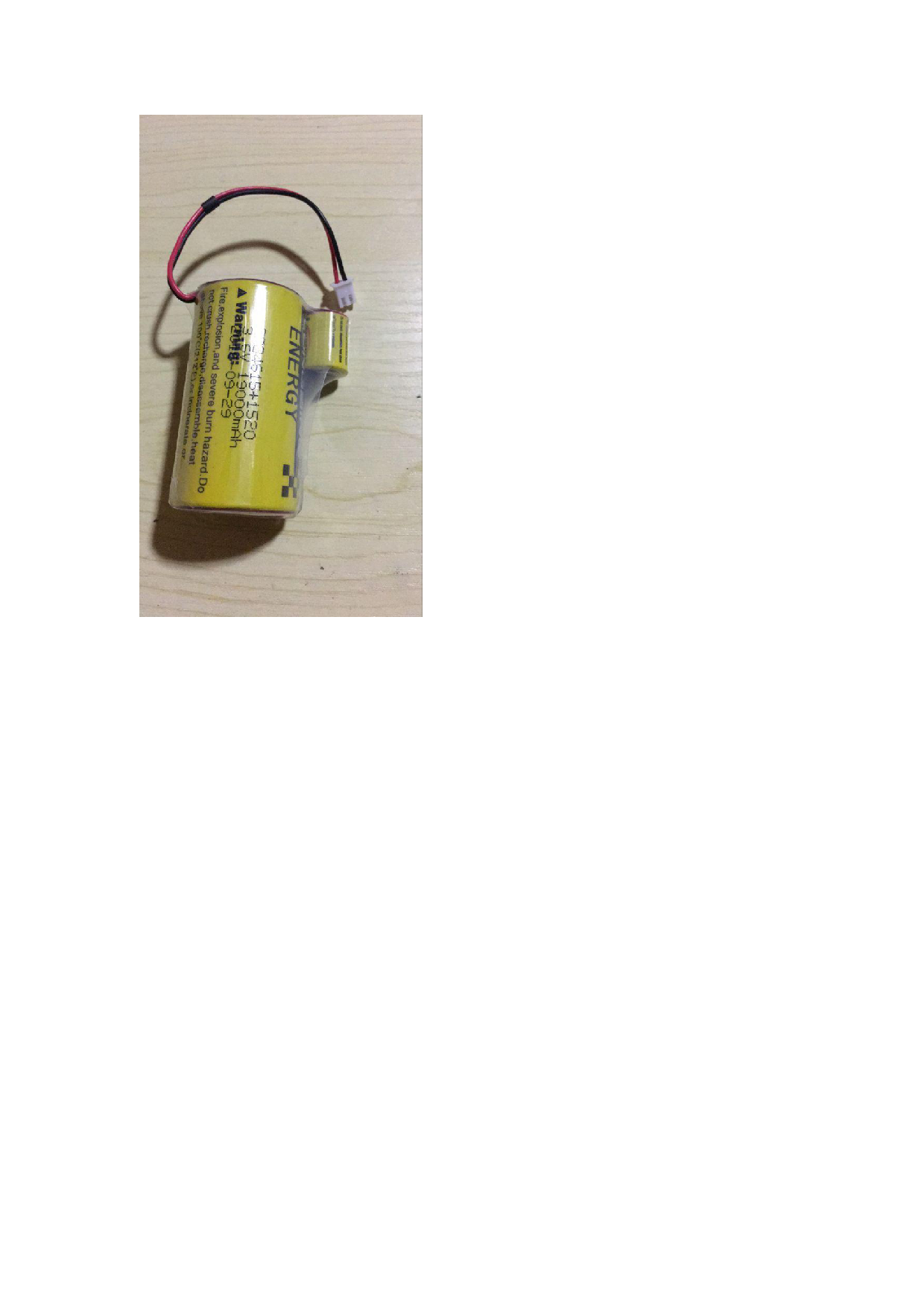 锂电池 ER34615+HPC1520图片