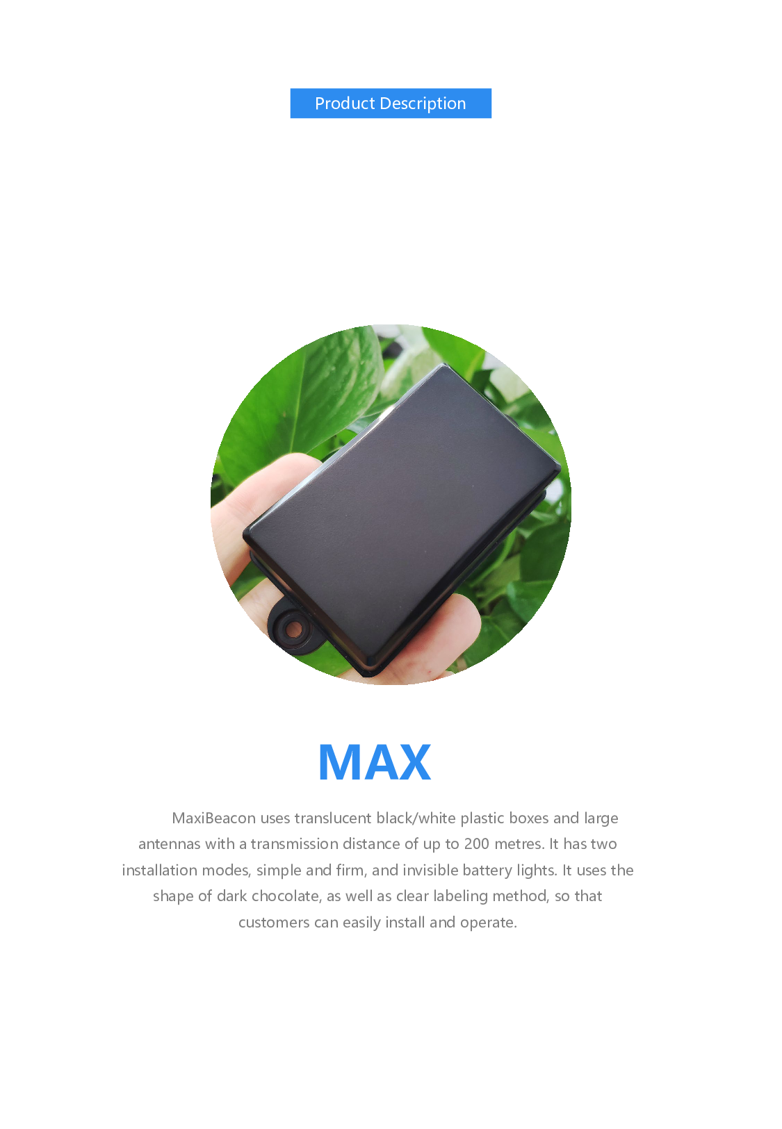 ibeacon MAX 蓝牙4.0基站图片