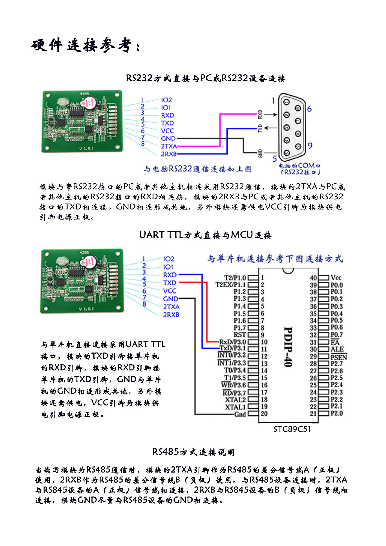 昱闵厂家直销高频非接触式IC读写模块读卡器RFID标签读写器刷卡器图片