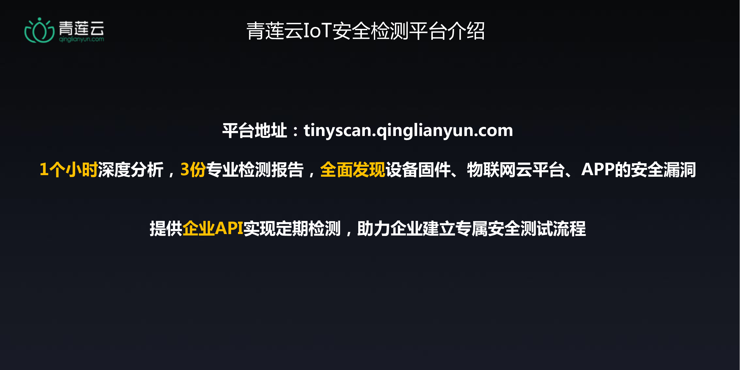 IoT安全检测平台（TinyScan）图片