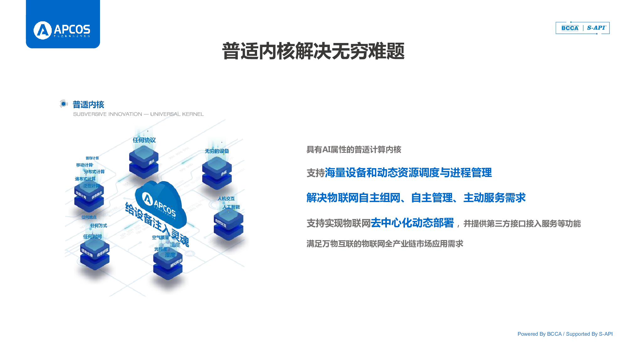 APCOS万物互联智慧操作系统图片