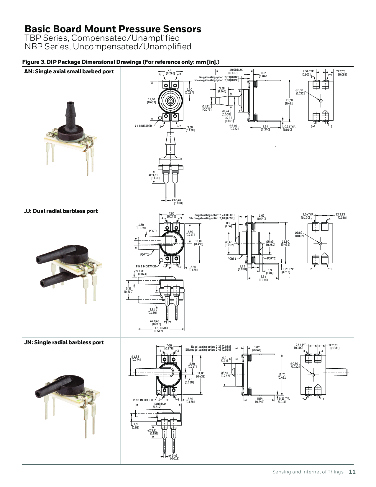  电路板安装压力传感器 > TBPLANS2.5BGUCV图片