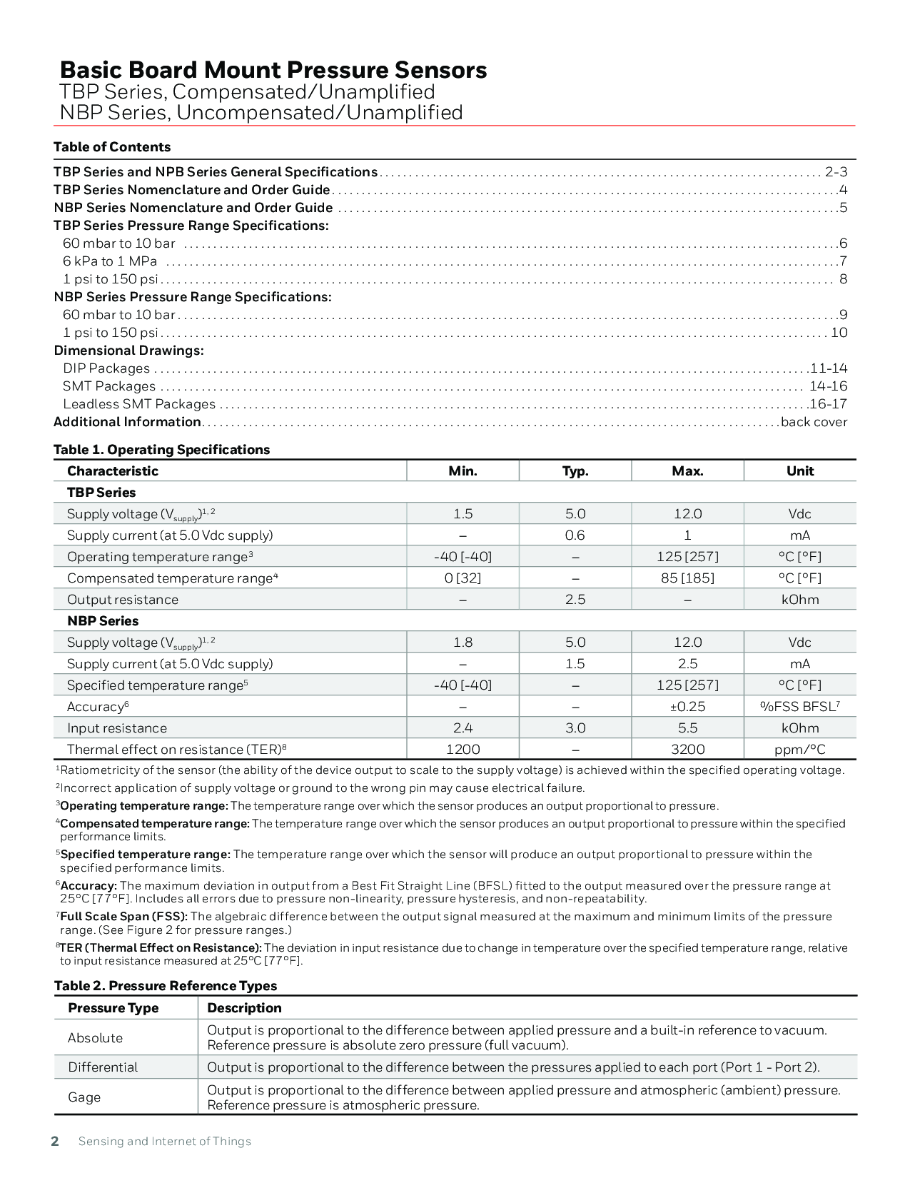  电路板安装压力传感器 > TBPLANS2.5BGUCV图片