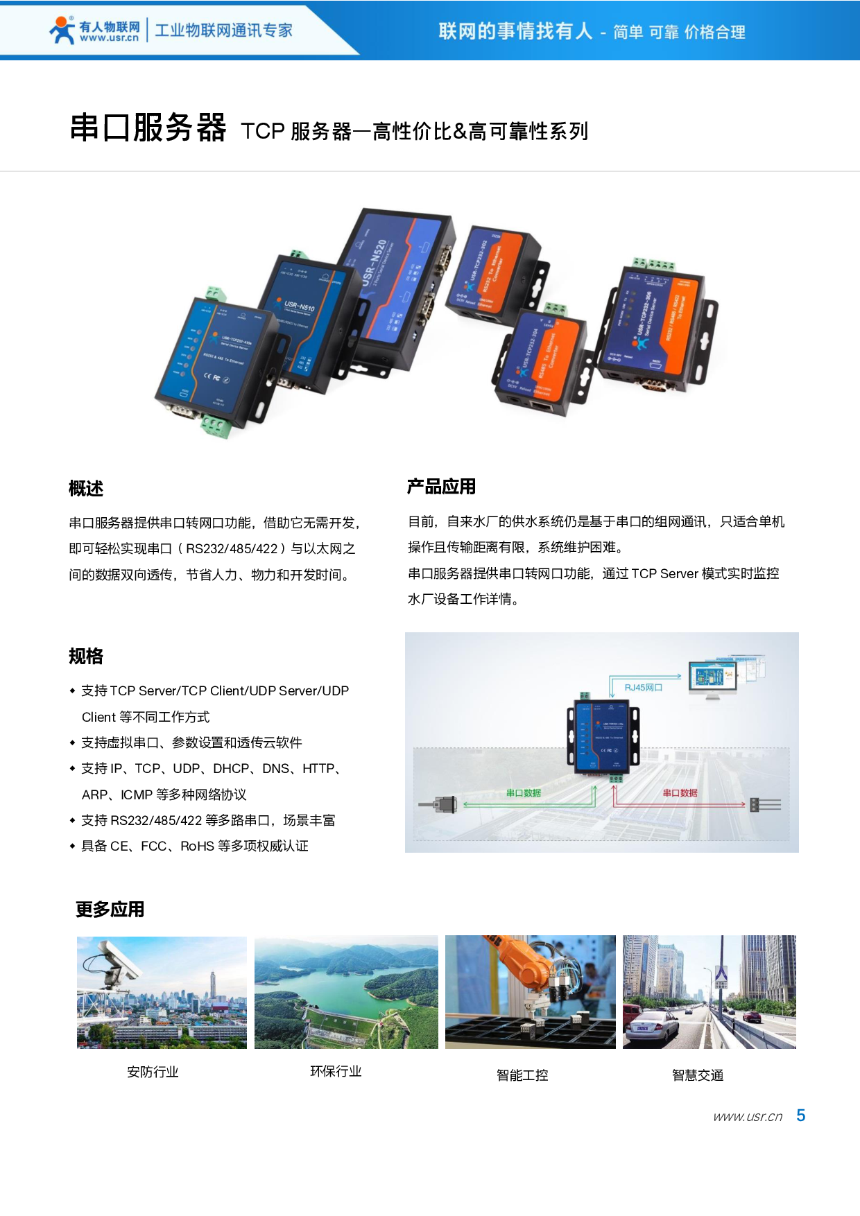 十六口以太网交换机  USR-SDR160图片