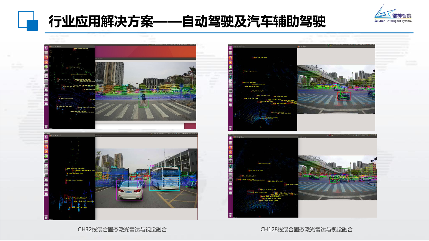 镭神智能自动驾驶及辅助驾驶解决方案图片