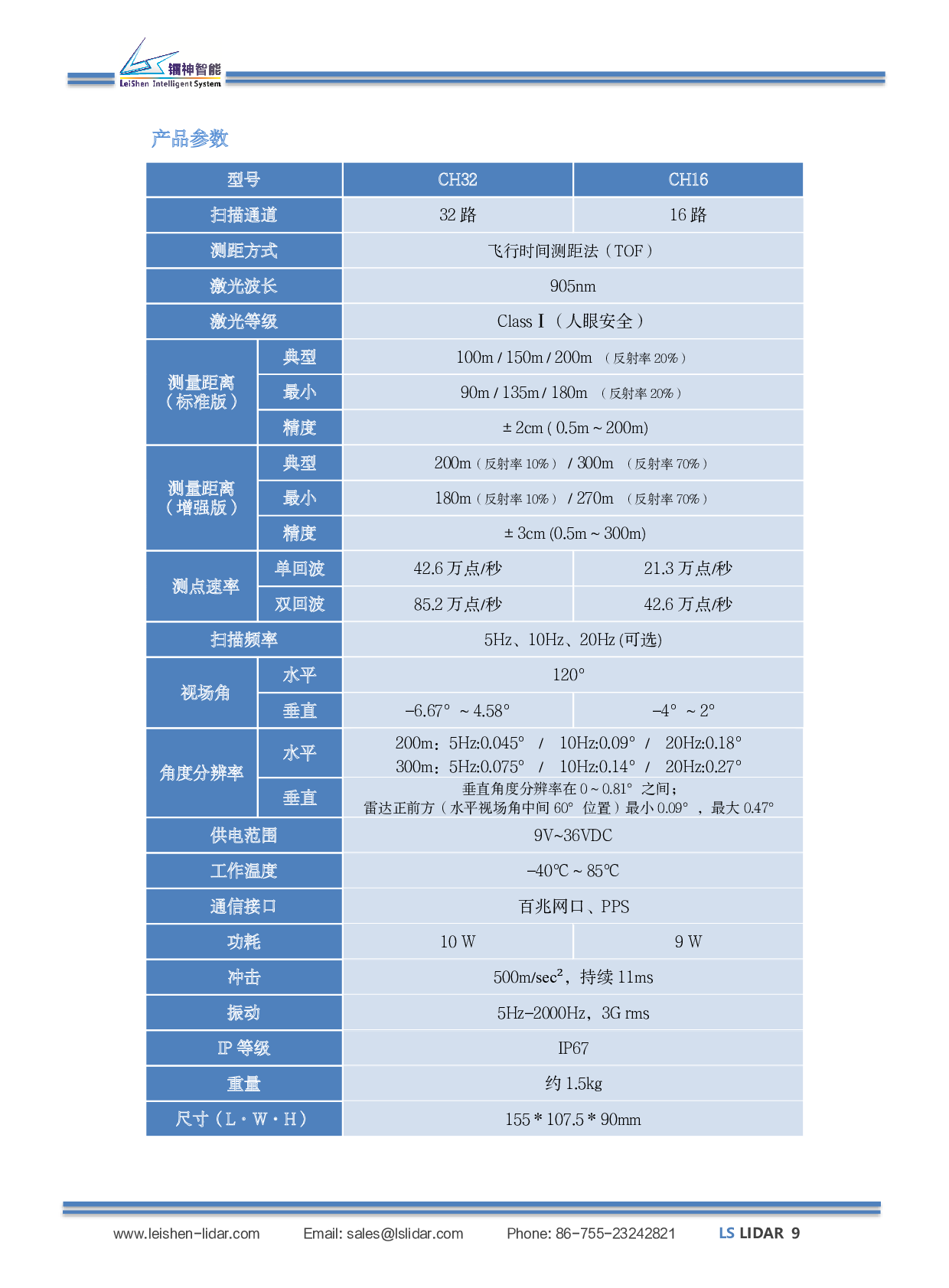 CH混合固态激光雷达图片