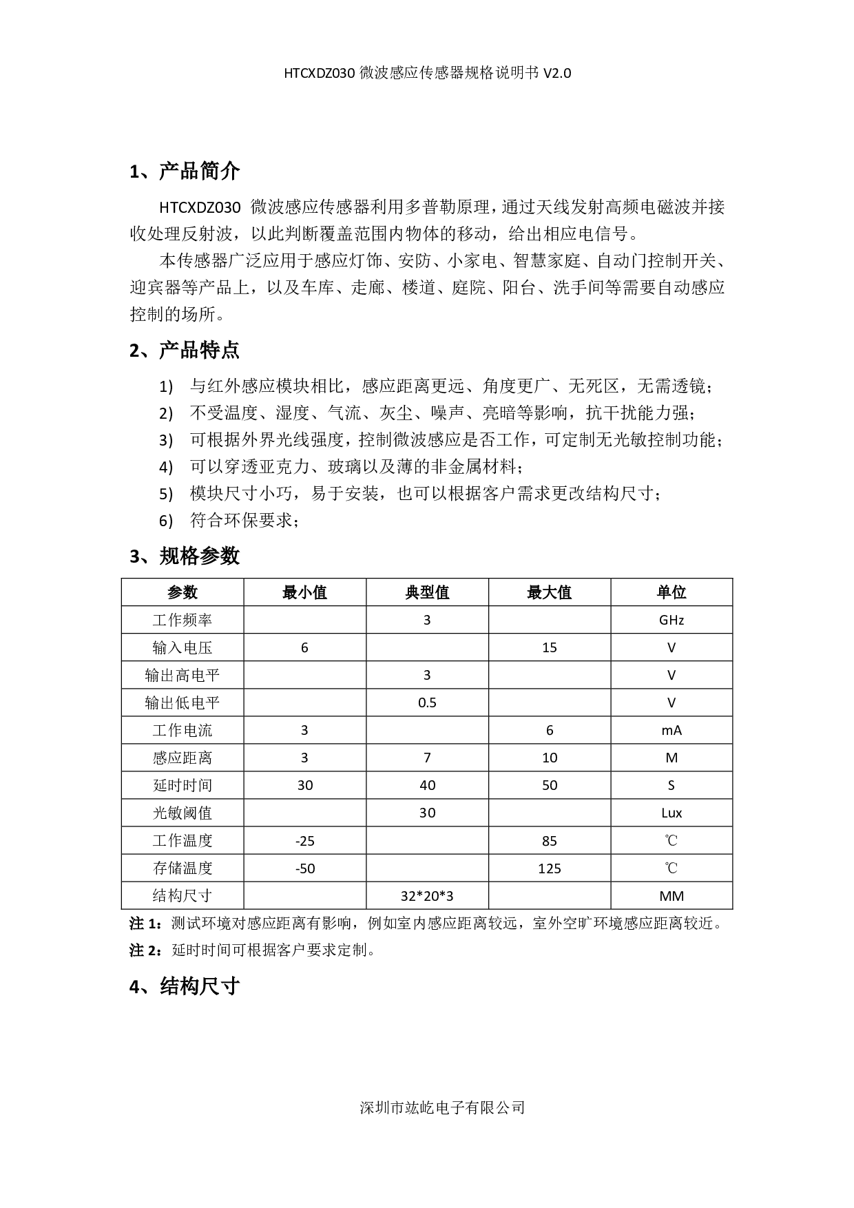 微波传感器（毫米波雷达）图片