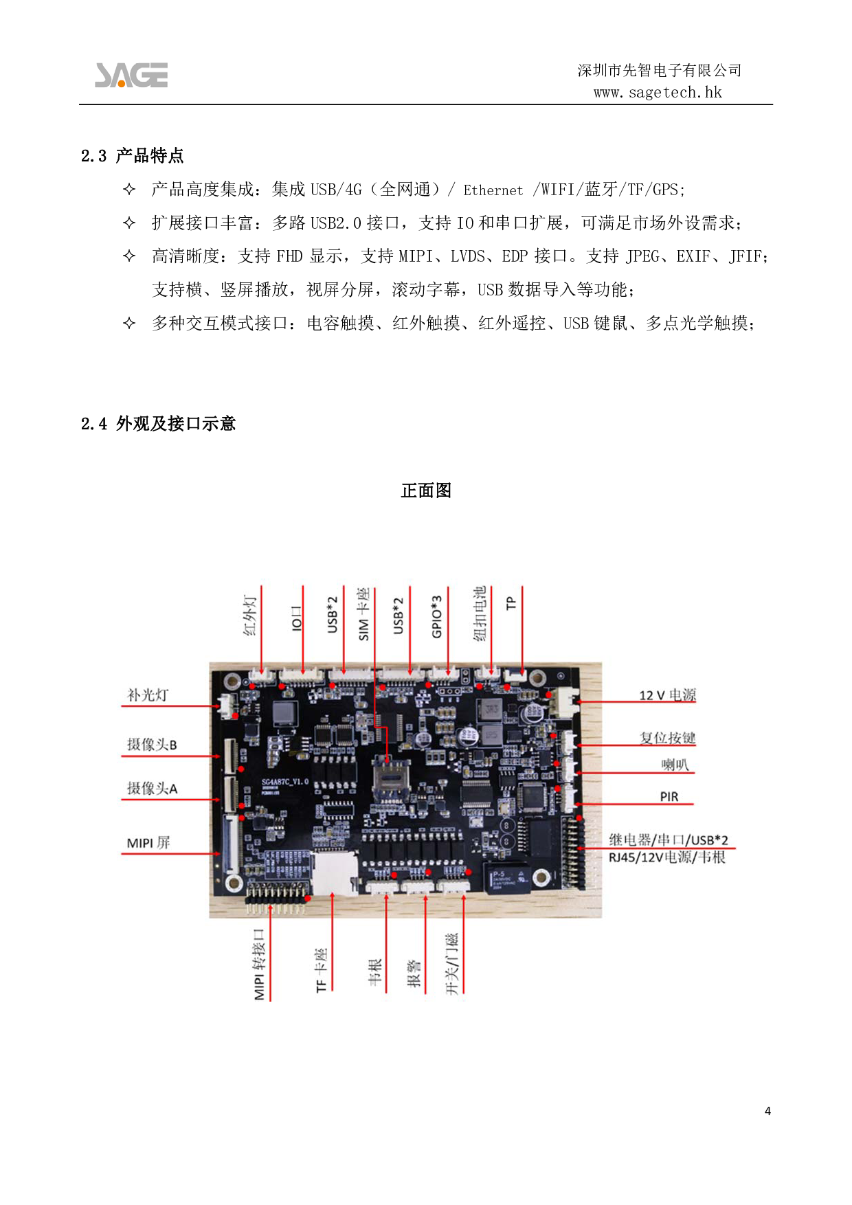 KunT11 安卓解码驱动一体板SG4A87C_V1.20图片