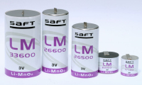 SAFT锂-二氧化锰电池(Li-MnO2)