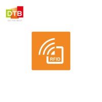 DTB无源正方形射频识别读写铜板不干胶标签 rfid电子标签定制