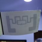 RFID水洗布标 UHF超高频服装吊牌 洗水唛可打印 915M织唛电子标签