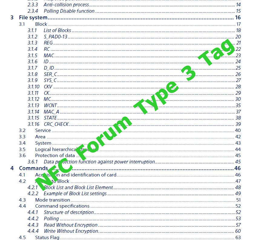 NFC Forum Type 3 Tag白卡felica卡片sony卡片 PT-RP1/CP1解锁卡图片