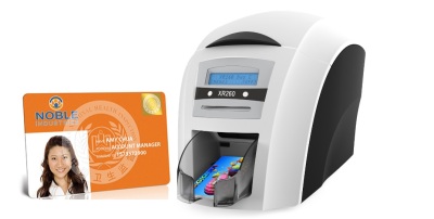 固得卡Goodcard XR160 经济型 手动单张进卡 居住证 证卡打印机